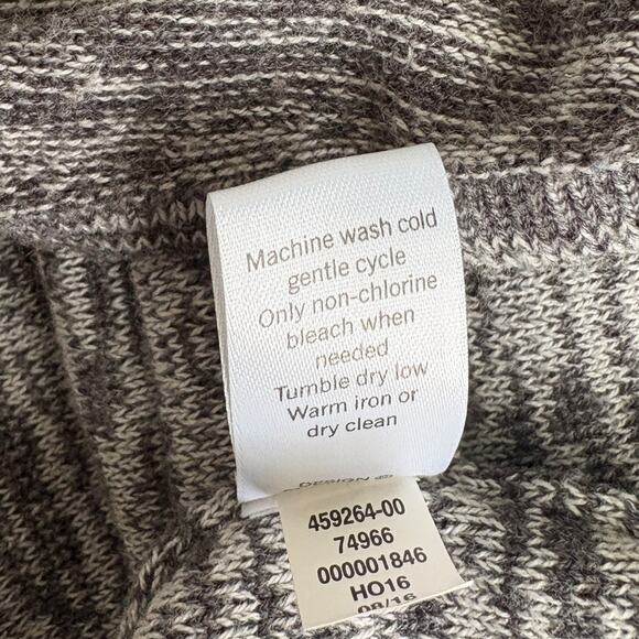 Athleta Ribbed Knit Sweater Dress XXS Gray Long Sleeve Bodycon Winter Casual - Picture 6 of 6